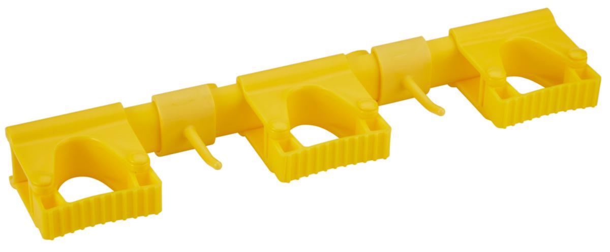 Hygieniskt Hi-Flex Väggupphäng System Vikan - VÄGGUPPHÄNG VIKAN HI FLEX SYSTEM MODUL 420MM GUL