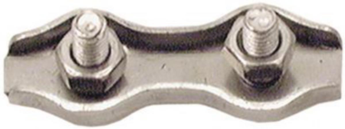 Bow Latch Lock Stainless Steel - CLEATS/SECURING PLATE 4MM SS FLAT
