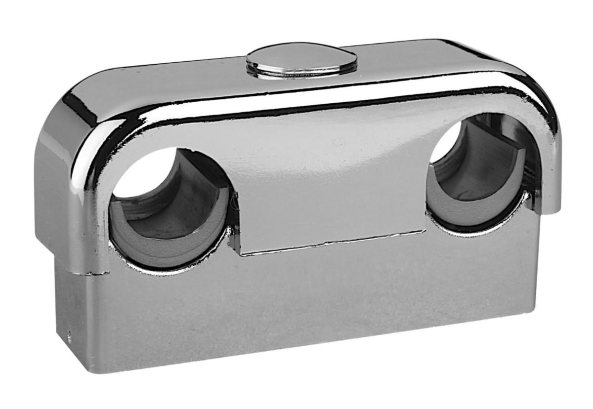 Plastic clamp type Falu Original, Double - PIPE CLAMP DOUBLE FKR WITH INSERT 8-15MM 16105