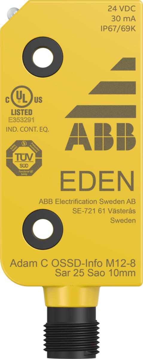 Säkerhetsgivare Eden OSSD Adam - SÄKERHETSGIVARE OSSD M12-8 ADAM C OSSD-INFO M12-8