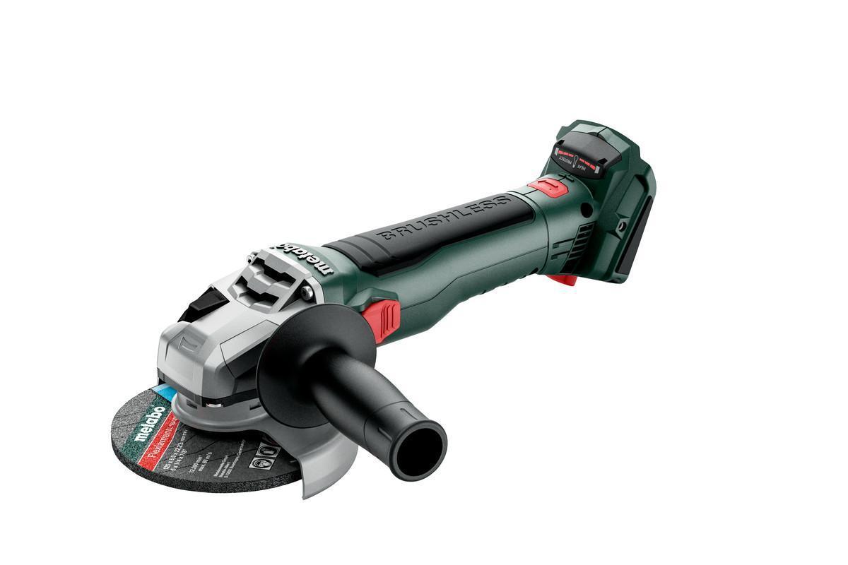Vinkelslipmaskin Metabo W 18 LT BL 11-125 SOLO metaBOX 165 - VINKELSLIP METABO W 18 LT BL 11-125 SOLO METABOX