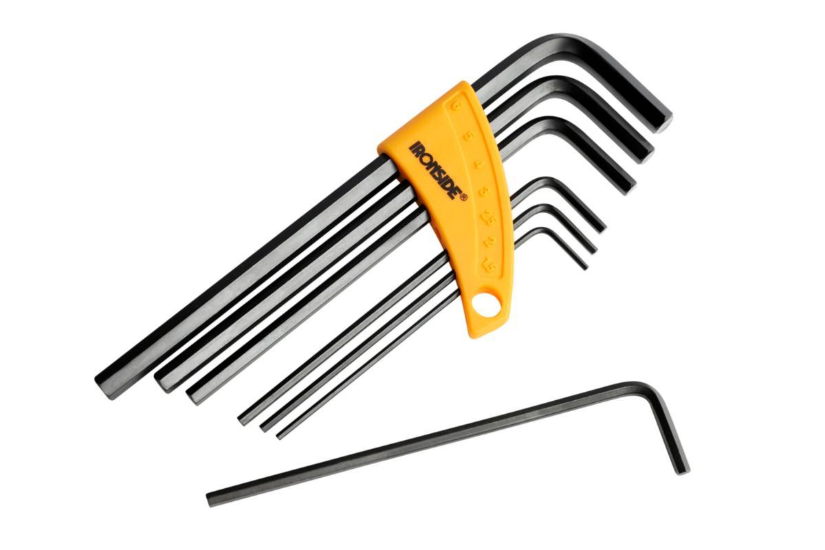Allen key set ironside 7pcs - ALLEN KEY SET IRONSIDE 7PCS 1.5-6MM 114007