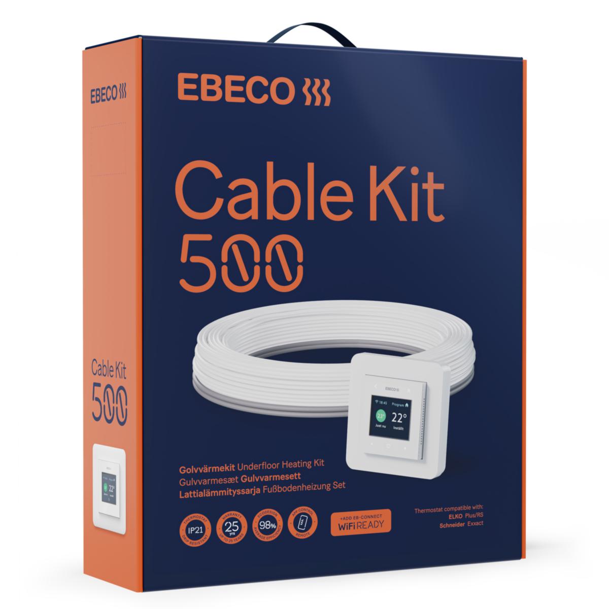 Heating Cable Kit 500 - CABLE KIT 500 8.9 M/100 W CABLE KIT 500