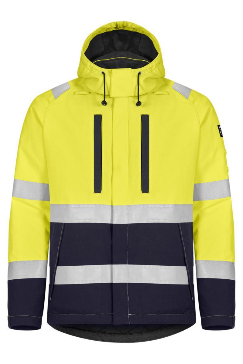 Vinterjacka Tranemo 5808-81 Flam - VINTERJACKA TRANEMO 5808-81 GUL/MAR FLAM HUVA XL