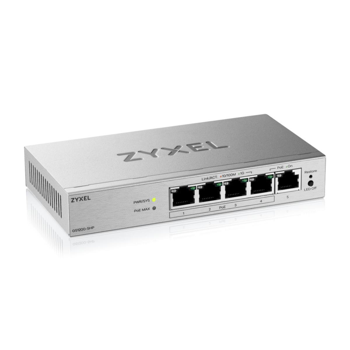Switch 5 portar webman PoE - SWITCH 5 PORTAR WEBMAN POE