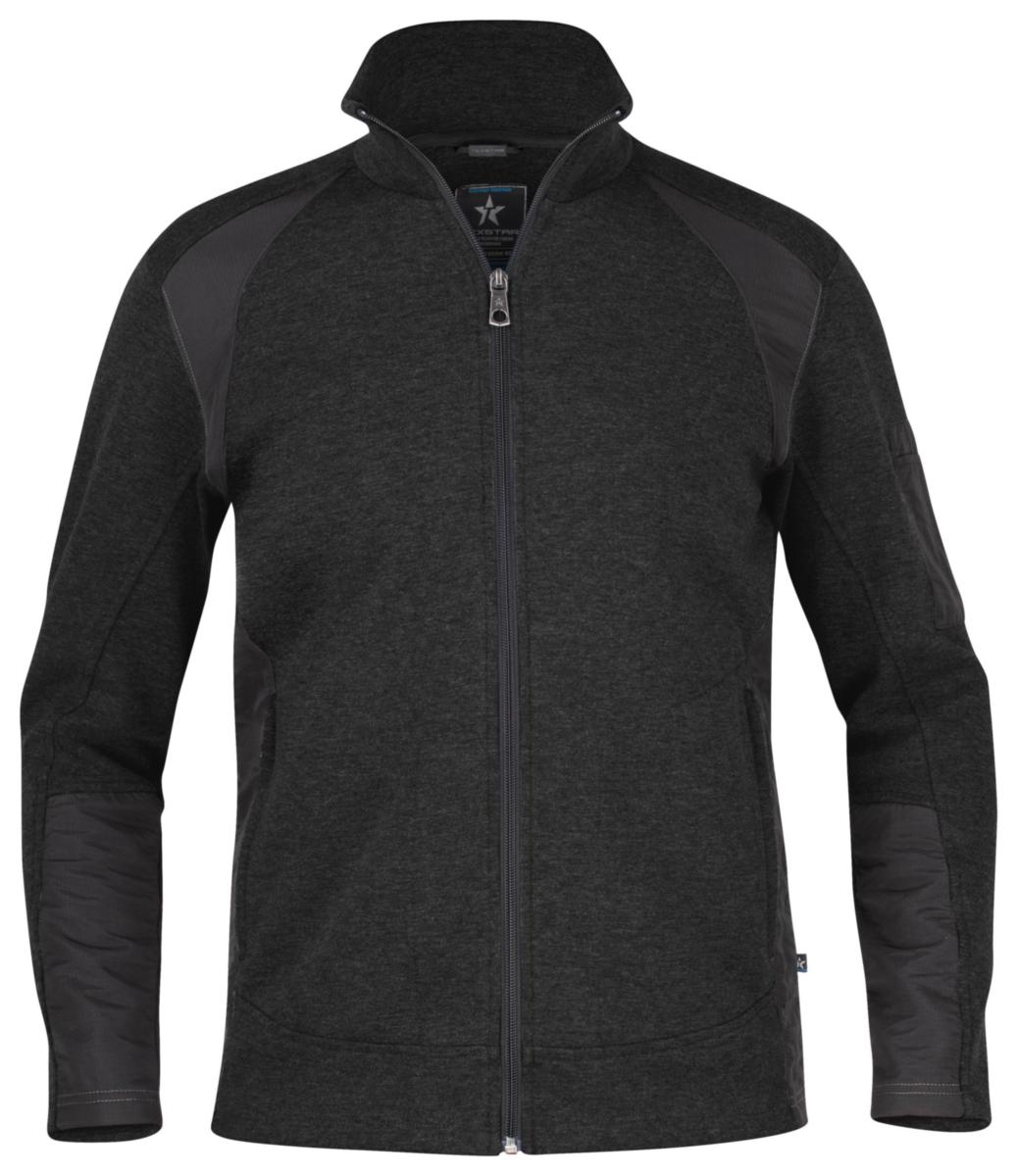 Tröja Texstar SW09 Crew - TRÖJA TEXSTAR SW02 CREW HELZIP SVART STL 5XL