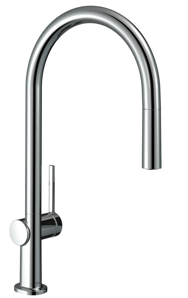 Köksblandare Talis M54 210 1-jet, Hansgrohe - HG TALIS M54 210 1-JET KÖKSBL. UTAN DM.AVST. KROM. UTDR.C-PIP