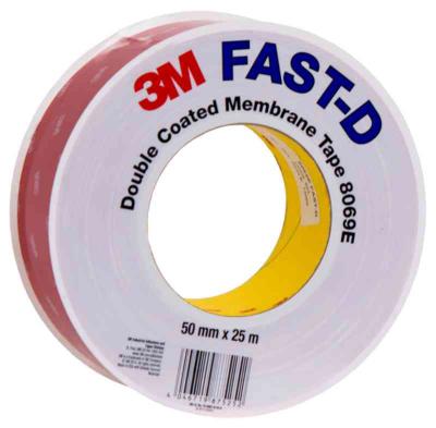 LUFTTÄTNINGSTEJP 3M 8069 25MM E25 TAPE FAST-D SOLID LINER