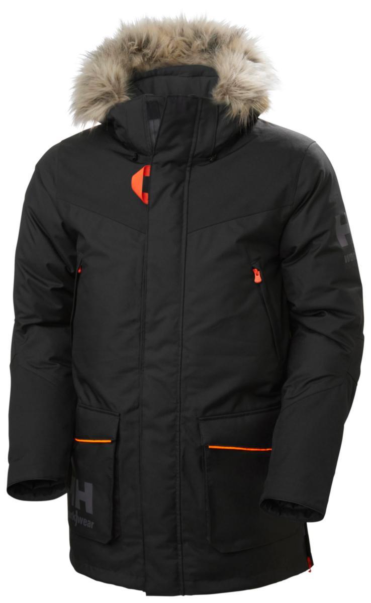 Winter Parka Helly Hansen 71362 Bifrost - WINTER PARKA HH 71362-990 BLACK BIFROST 2XS