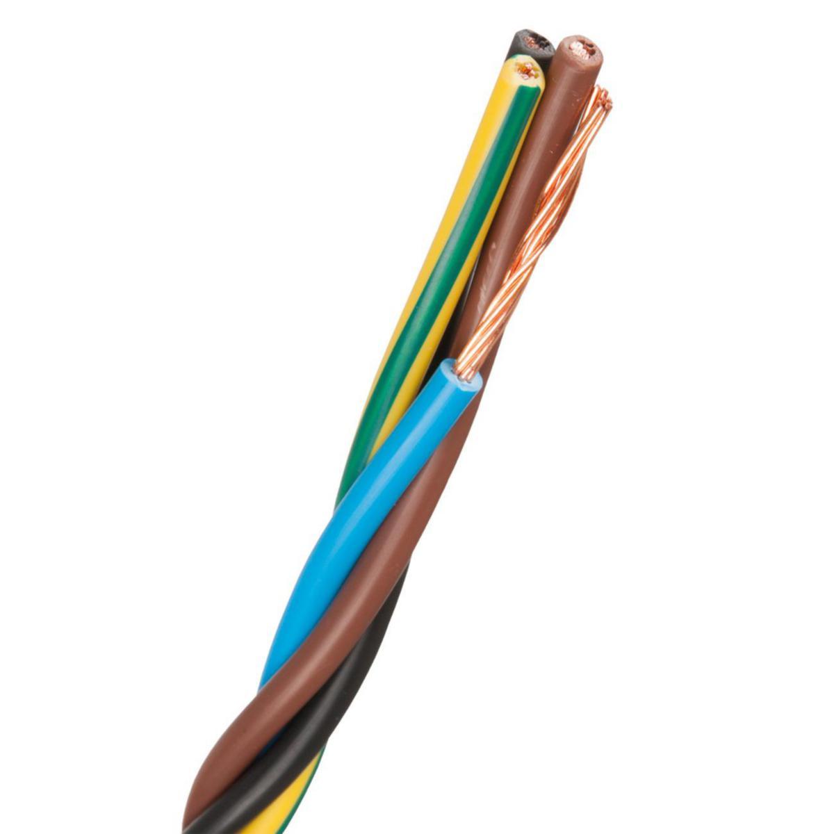 Installationskabel halogenfri tvinnad FQ (H07Z1-R) 450/750 V Dca, Nexans - FQ EASY TVINNAD 4G1,5 750VB300 (*3)