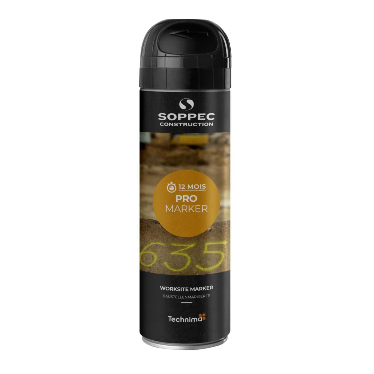 Märkfärg Soppec Promarker - MÄRKFÄRG PROMARKER SVART 500ML SOPPEC