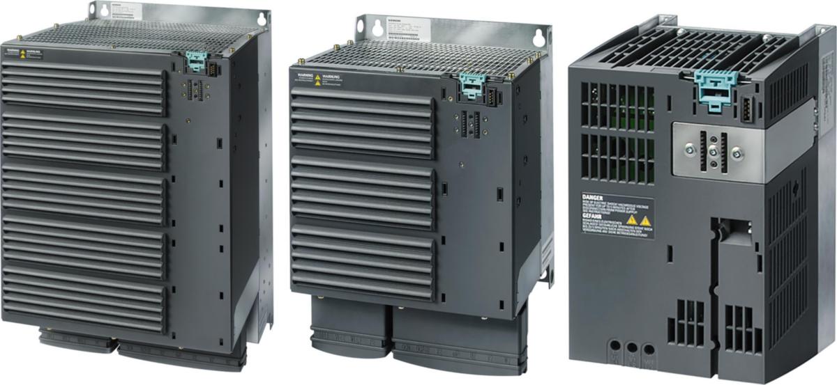 Powermodul PM250 3-fas 400V med filter, hög överlastkapacitet, IP20, energiåtermatning till nätet - FREKV OMV 380-480V 15KW 6SL3225-0BE31-5AA0