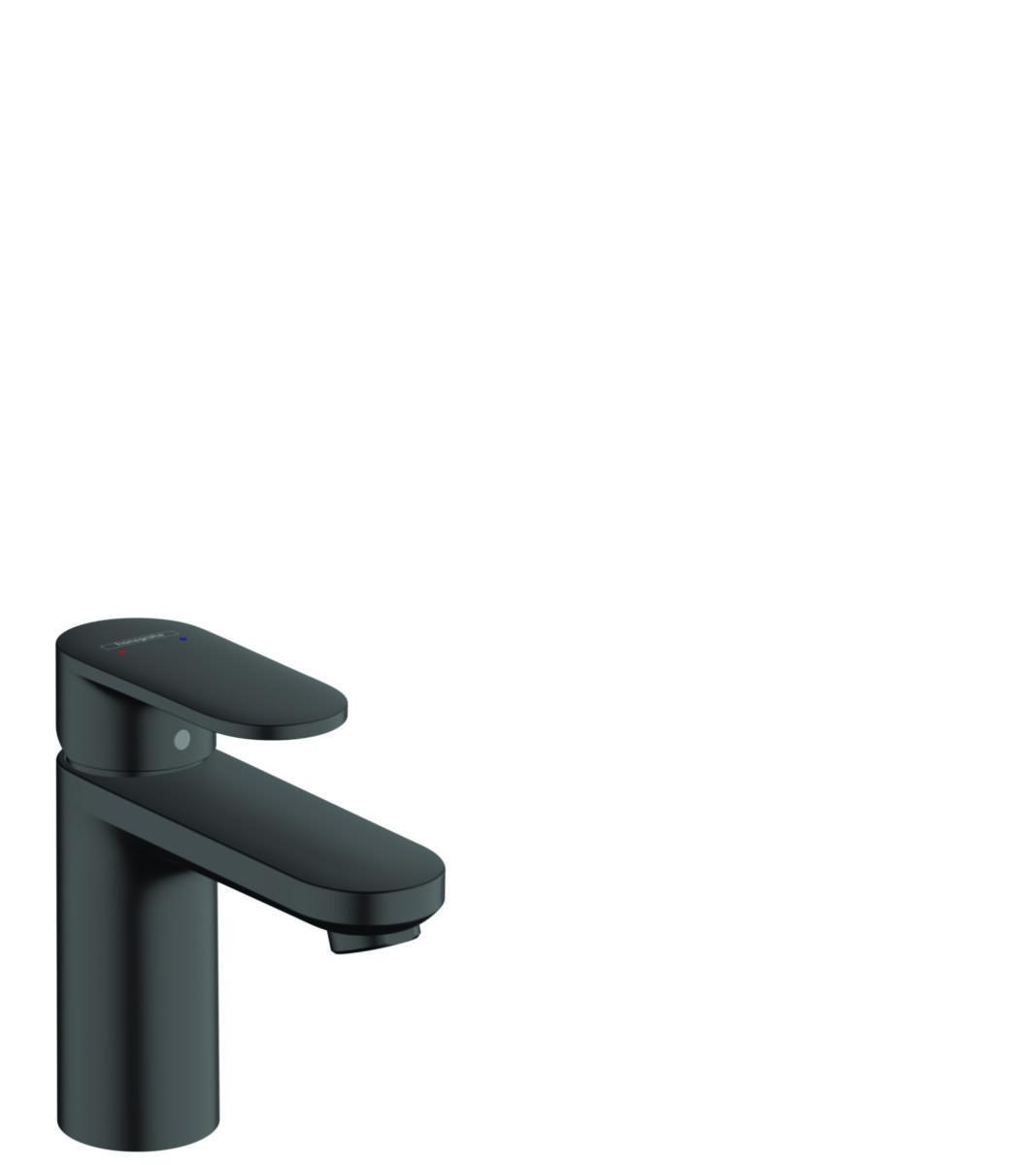 Tvättställsblandare HG Vernis Blend 100, Hansgrohe - HANSGROHE TVÄTTSTÄLLSBLANDARE VERNIS BLEND 100 MATT SVART