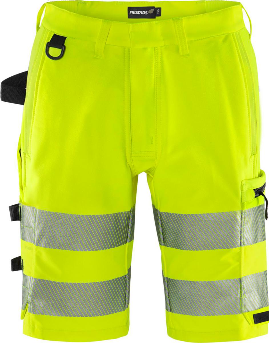 Shorts Fristads 2648 GSTP Green - GREEN HIGH VIS SHORTS FR 2648 HIVIS YELLOW C46
