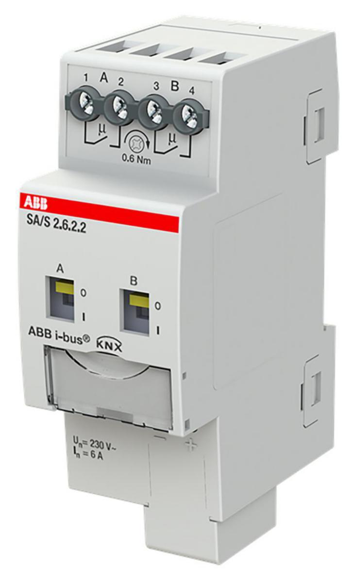Brytaktor standard med potentiella fria kontakter SA/S, ABB - STANDARD AKTOR 2K 230V6A SA/S2.6.2.2
