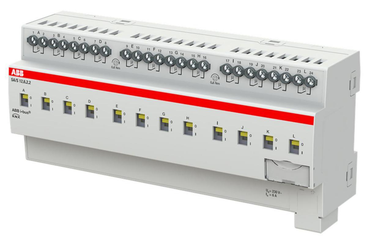 Brytaktor standard med potentiella fria kontakter SA/S, ABB - STANDARD AKTOR 12K 230V6A SA/S12.6.2.2