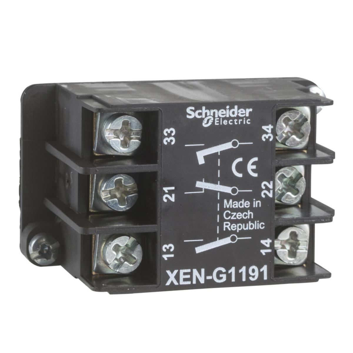 Kontaktblock XEN - KONTAKTBLOCK 1BR+1SL+1SL XENG1491