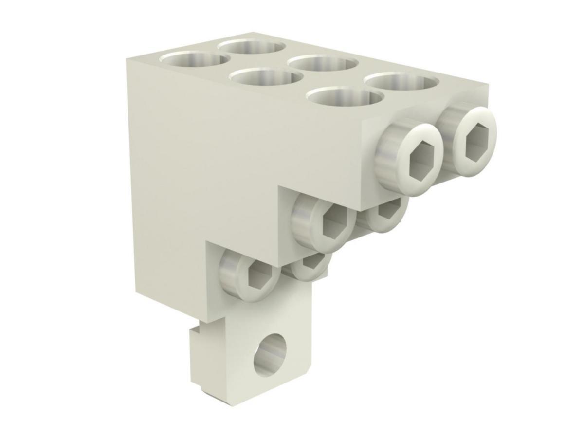 Anslutningsplintar XT - ANSL MC CUAL 6X2.5-35MM2 XT1 1SDA066921R1