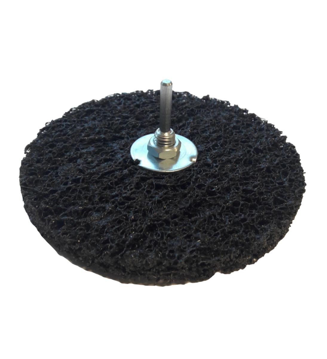 Rough Cleaning Pad Ironside - ROUGH CLEANING PAD IRONSIDE 150X13X6 WITH SHAFT 6MM