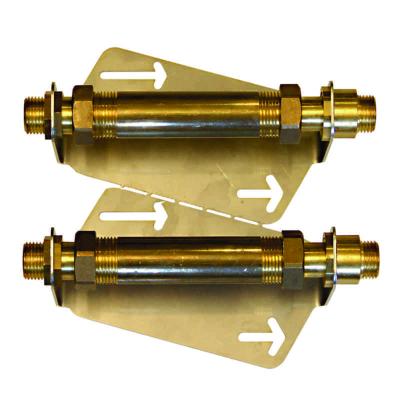 VATTENMÄT KONSOL DUBBEL H=25MM FÖR LÄGENHETSMÄTARE 110 MM