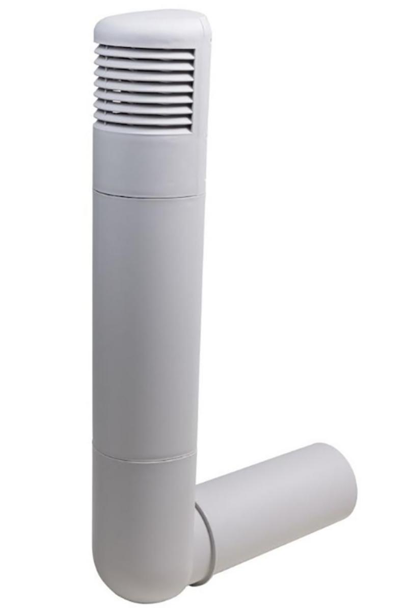 Ventilationsrör Ross 125/135 & 160/170, Vilpe - ROSS VENT.RÖR DIAM 160/170 LJUSGRÅ