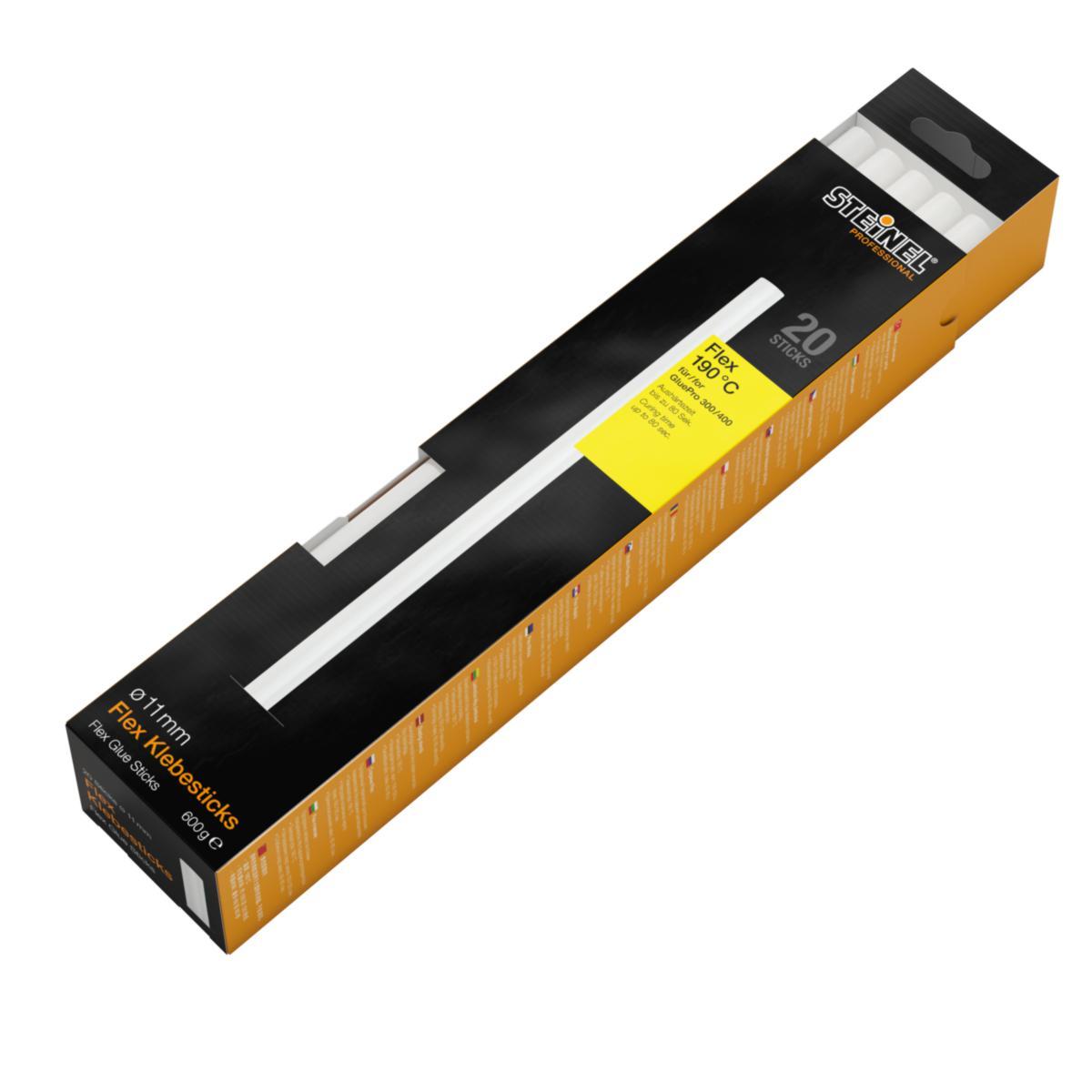 Flex Glue Stick - GLUE STICK FLEX 600G HOT MELT GLUE 20/P 11X300MM 190°