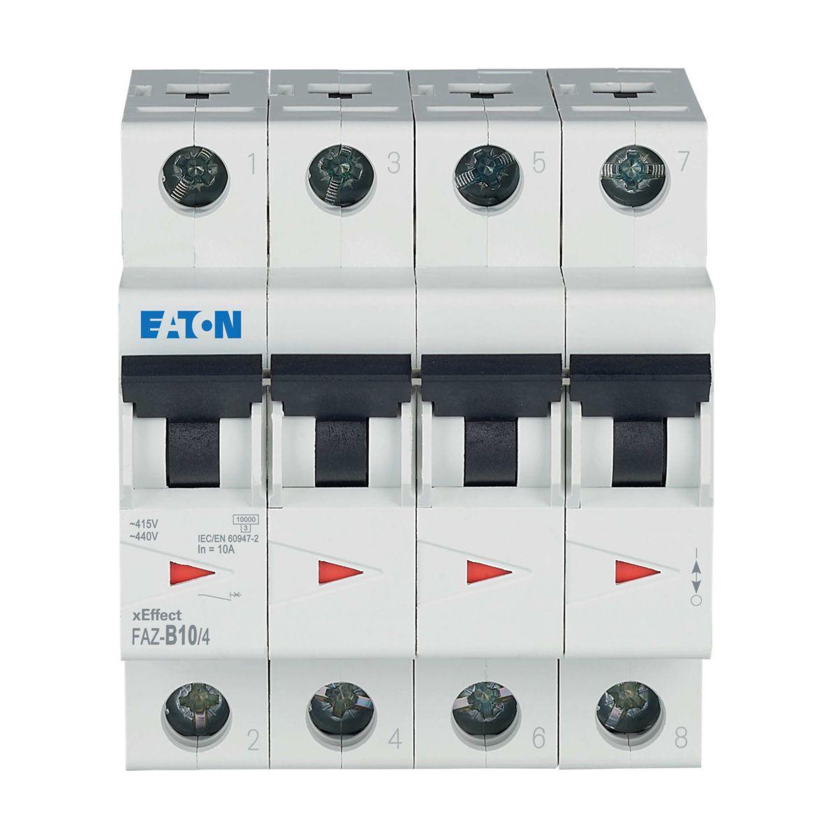 Minibrytare FAZ 4-pol B - MINIBRYTARE FAZ 6A 4P B FAZ-B6/4