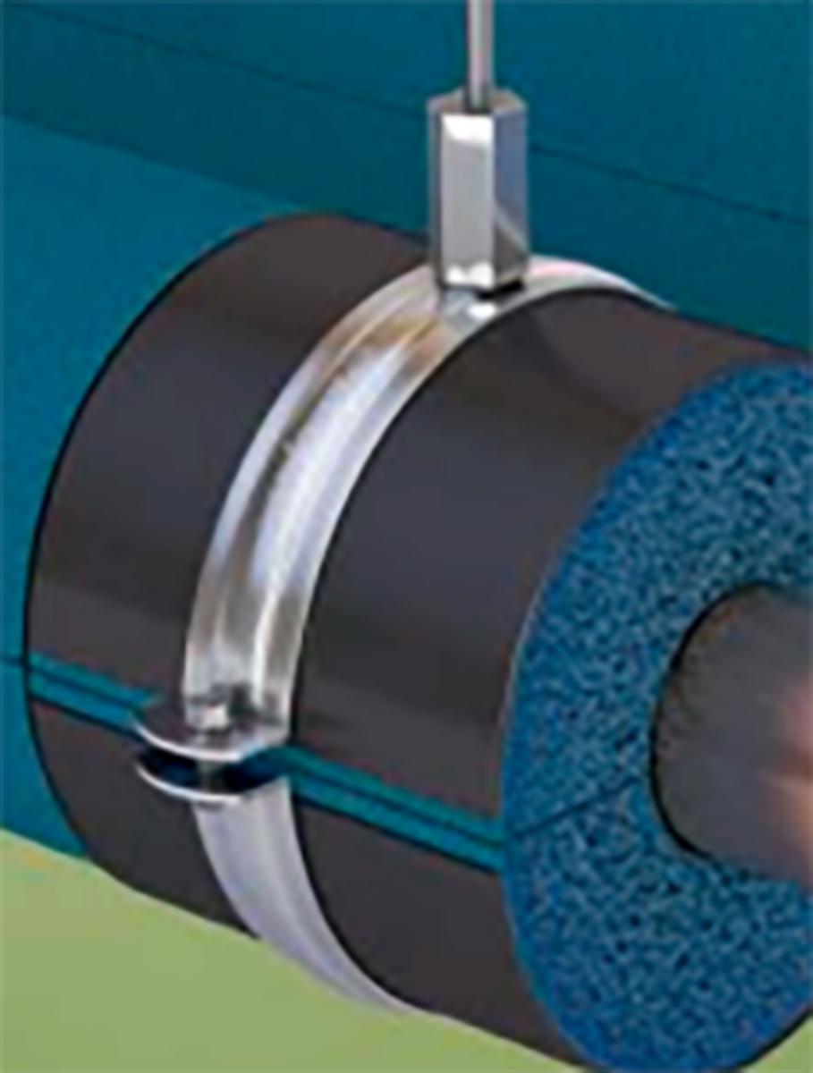 Split clamp PCX, Armacell - TWO PIECE CLAMP PCX 042/046 ARMACELL