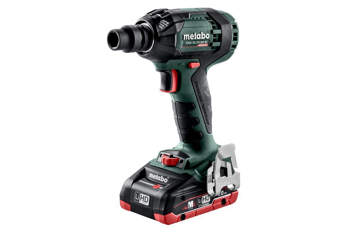 Mutterdragare Metabo SSW 18 LTX 300 BL m metaBOX 145 - MUTTERDRAGARE METABO SSW18LTX 300BL 18V APS M-BOX 2X4AH-LIHD