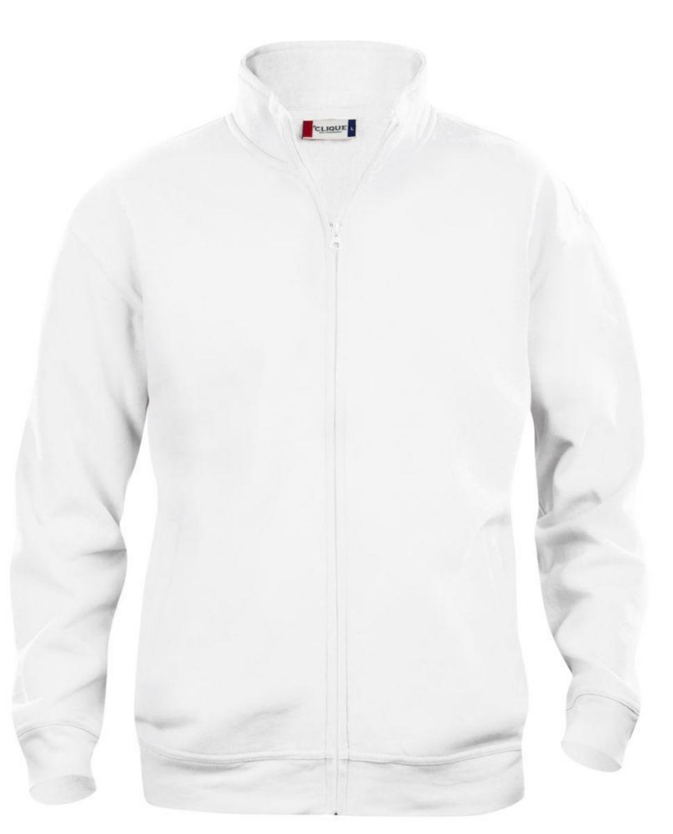 Tröja Clique 021038 Basic - TRÖJA CLIQUE 021038 BASIC HELZIP VIT STL XL