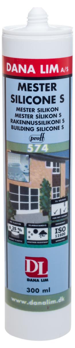 Sealants Dana 574 transp - SEALANTS DANA 574 TRANSPARENT 300ML SILICONE