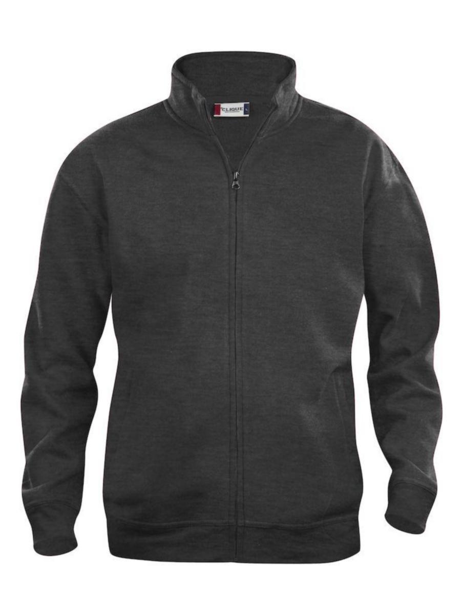 Tröja Clique 021038 Basic - TRÖJA CLIQUE 021038 BASIC HELZIP ANTRACITGRÅ STL XL