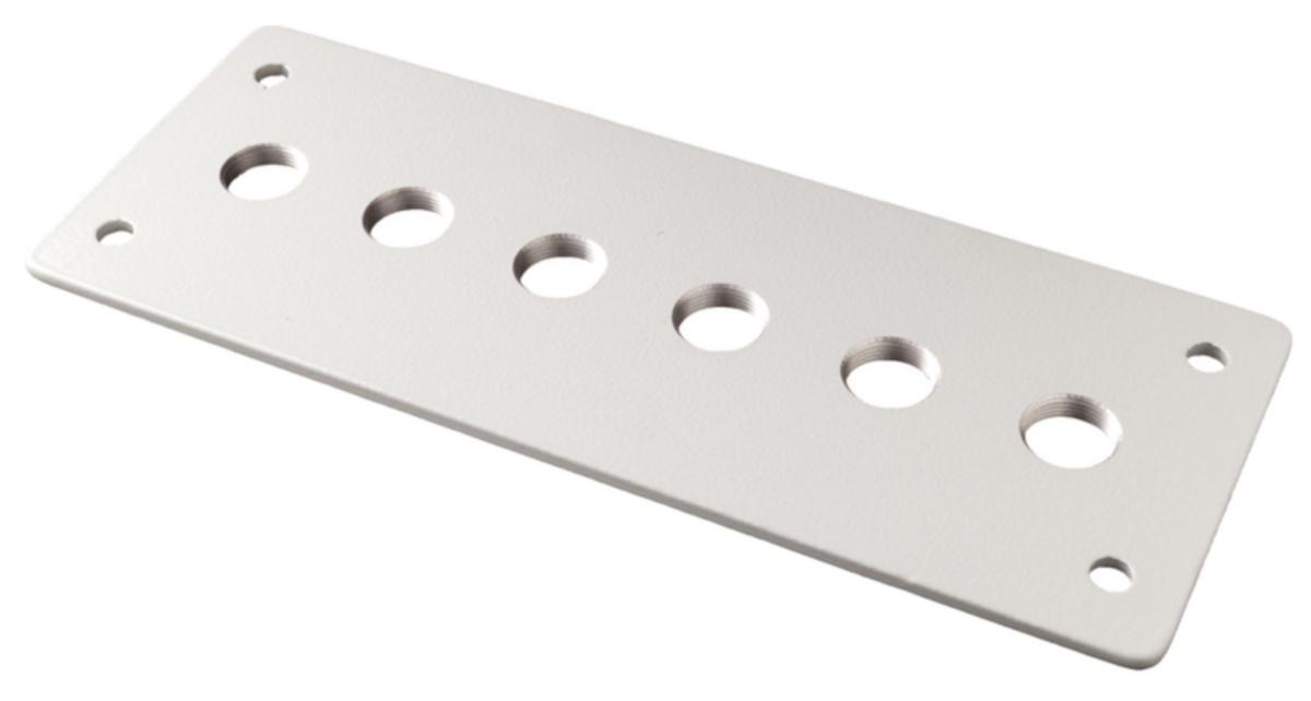 Hålad fläns FLR FL 33 lättmetall - KABELFLÄNS-LÄTTMETALL FLR 33625
