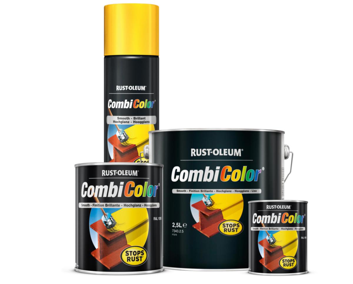 Rostskyddsfärg Combicolor - ROSTSKYDDSFÄRG COMBICOLOR SVART RAL 9005 750 ML