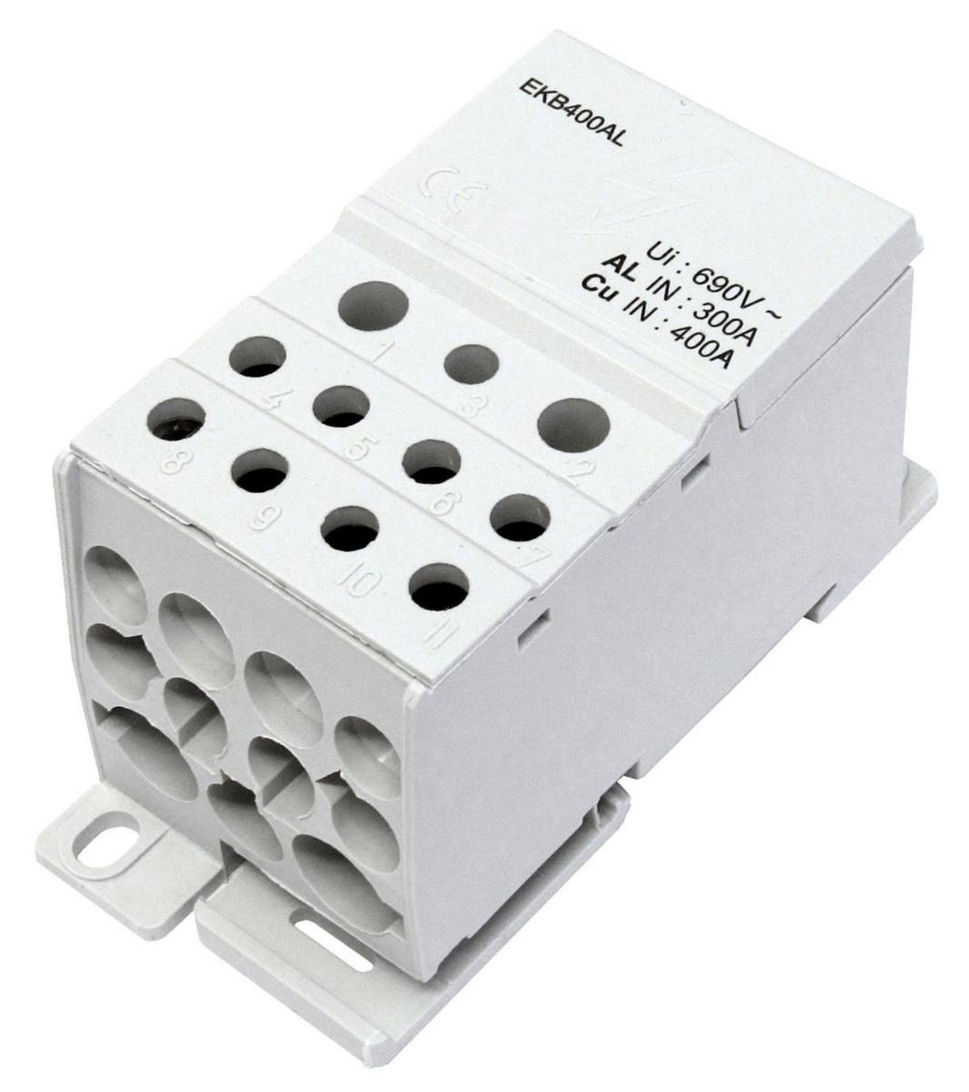 Distributionsblock / Fördelningsplint EKB - DISTR.BLOCK 400A 1POL