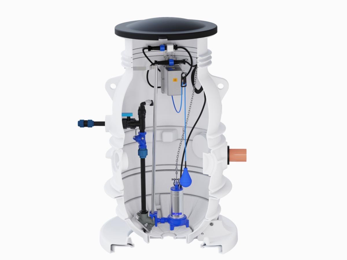 Pump station package Compit 901P-EP, Flygt - C-901P-EP-+XX-DXG+