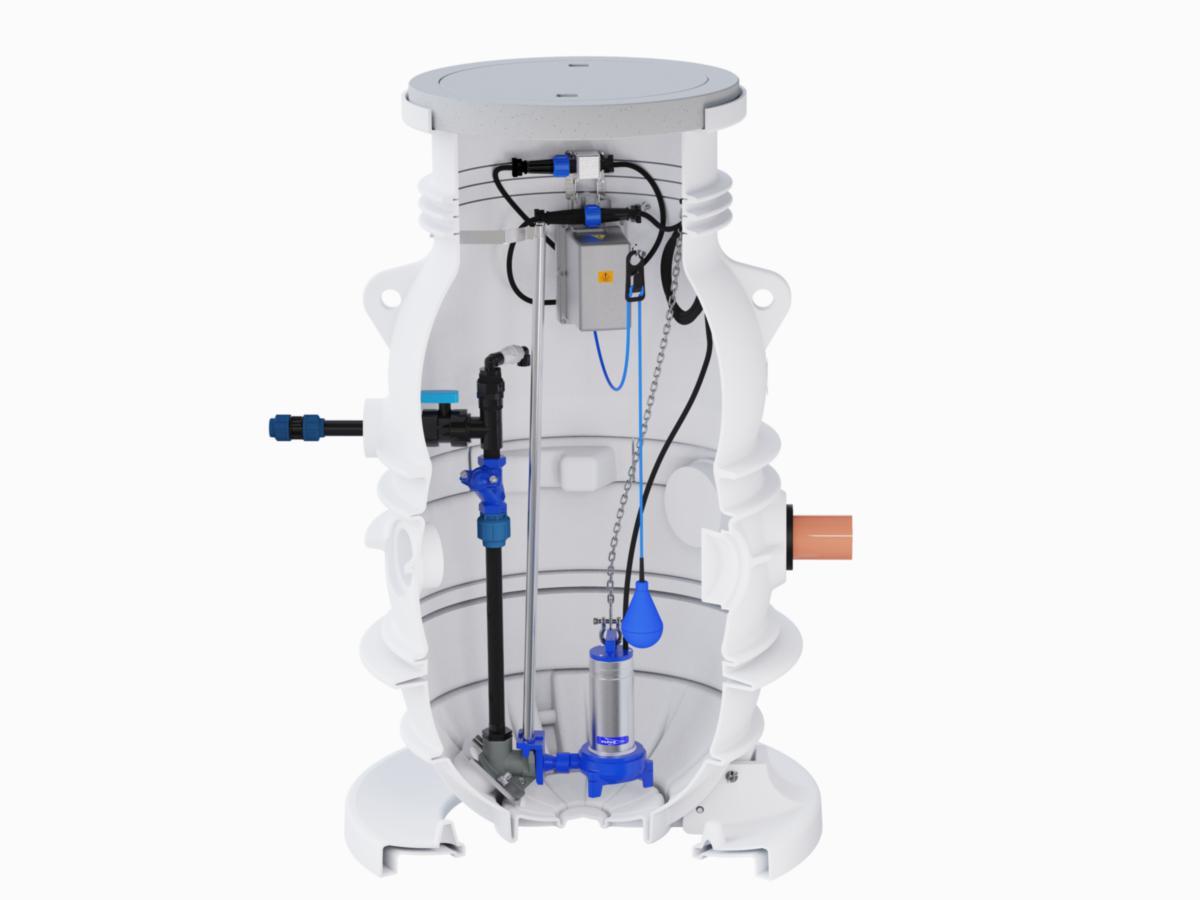 Pumpstationspaket Compit 901P-EA, Flygt - COMPIT 901P-EA-+XX-DXG+ AVLOPPSPUMPSTATION FLYGT