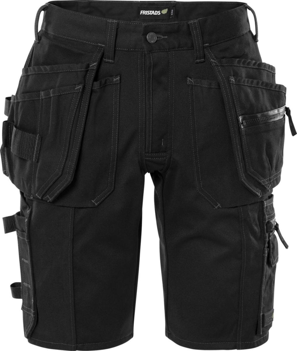 Shorts Fristads 2532 GCYD - CRAFTSMAN TROUSERS FR 2532 GCY BLACK C46
