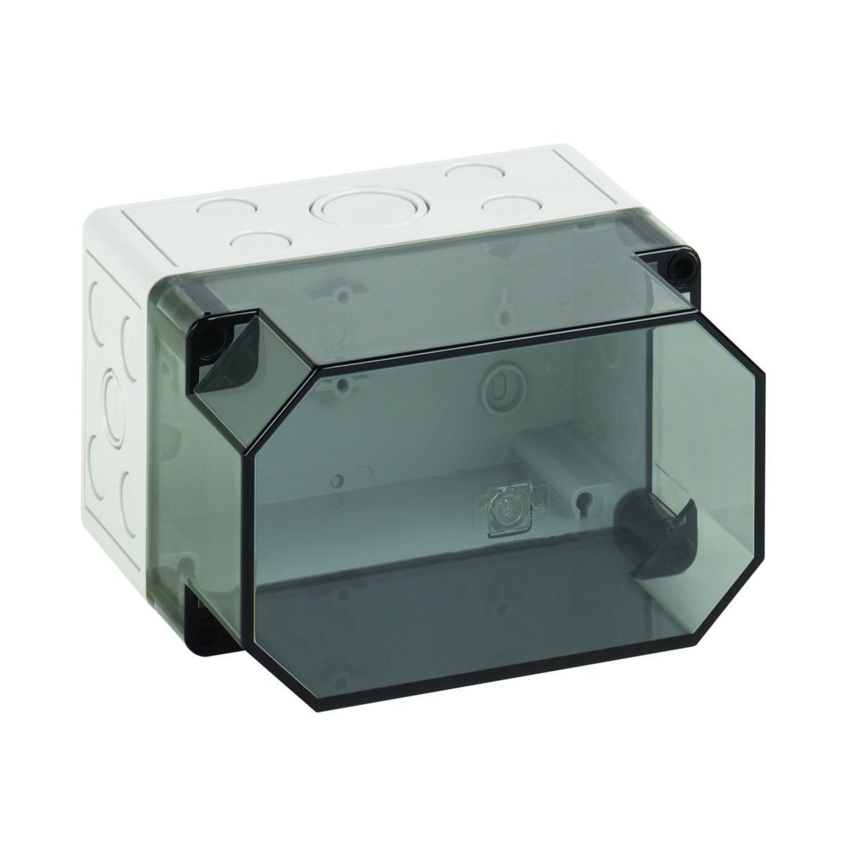 Apparatlåda TK-PC, IP66. Transparent lock / Metrisk - KAPSLING TK PC 1811-16-TM TK PC 1811-16-TM