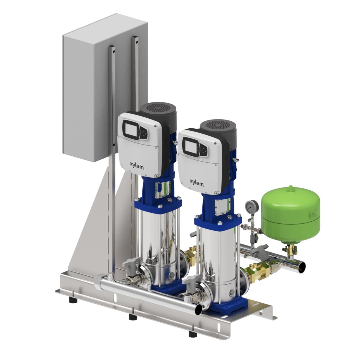 Tryckstegringsanläggning GHV20 SVX, Lowara - GHV20/10SVX06F030/4/CB/PMA TRYCKSTEGRINGSPUMP, LOWARA