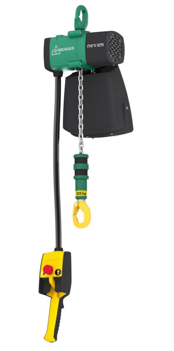 Kättingtelfer JDN Mini - LUFTTELFER JDN MINI 125 LH: 3 M MH: 2 M. 125 KG