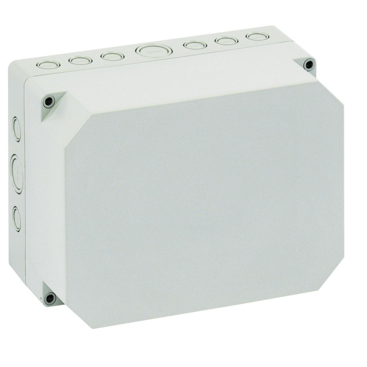Apparatlåda TK-PC, IP66. Grått lock / Metrisk - KAPSLING TK PC 2518-13F-M TK PC 2518-13F-M