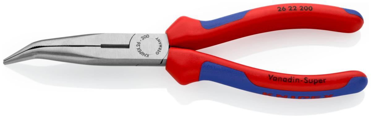 SNIPE NOSE PLIER KNIPEX 2622 - Nebbtang Knipex 200mm 2622 SB bøyd