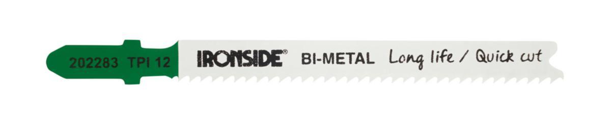 Jigsaw Blade Ironside T119B - JIGSAW BLADE IRONSIDE T119B 92X8X1MM 5PCS TPI12 202283