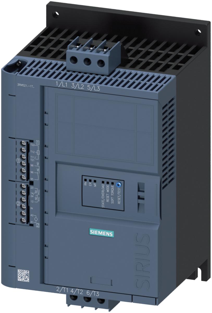 Mjukstarter 3RW52 - MJUKSTART 11KW 24VUC 3RW5215-1TC04