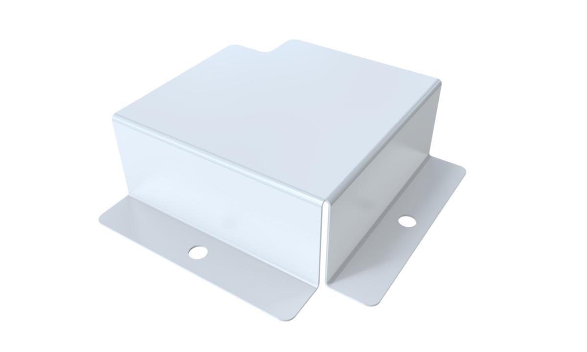 Corner joint for cable protection - Joint Cable Connection White