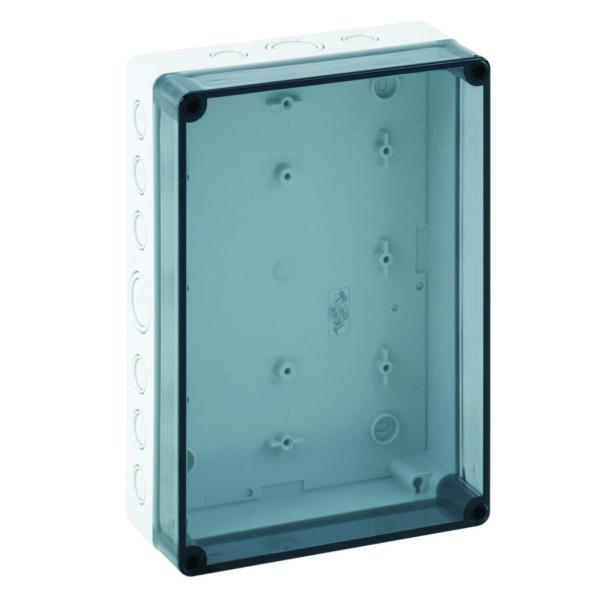 Apparatlåda TK-PC, IP66. Transparent lock / Metrisk - KAPSLING TK PC 2518-8F-TM TK PC 2518-8F-TM