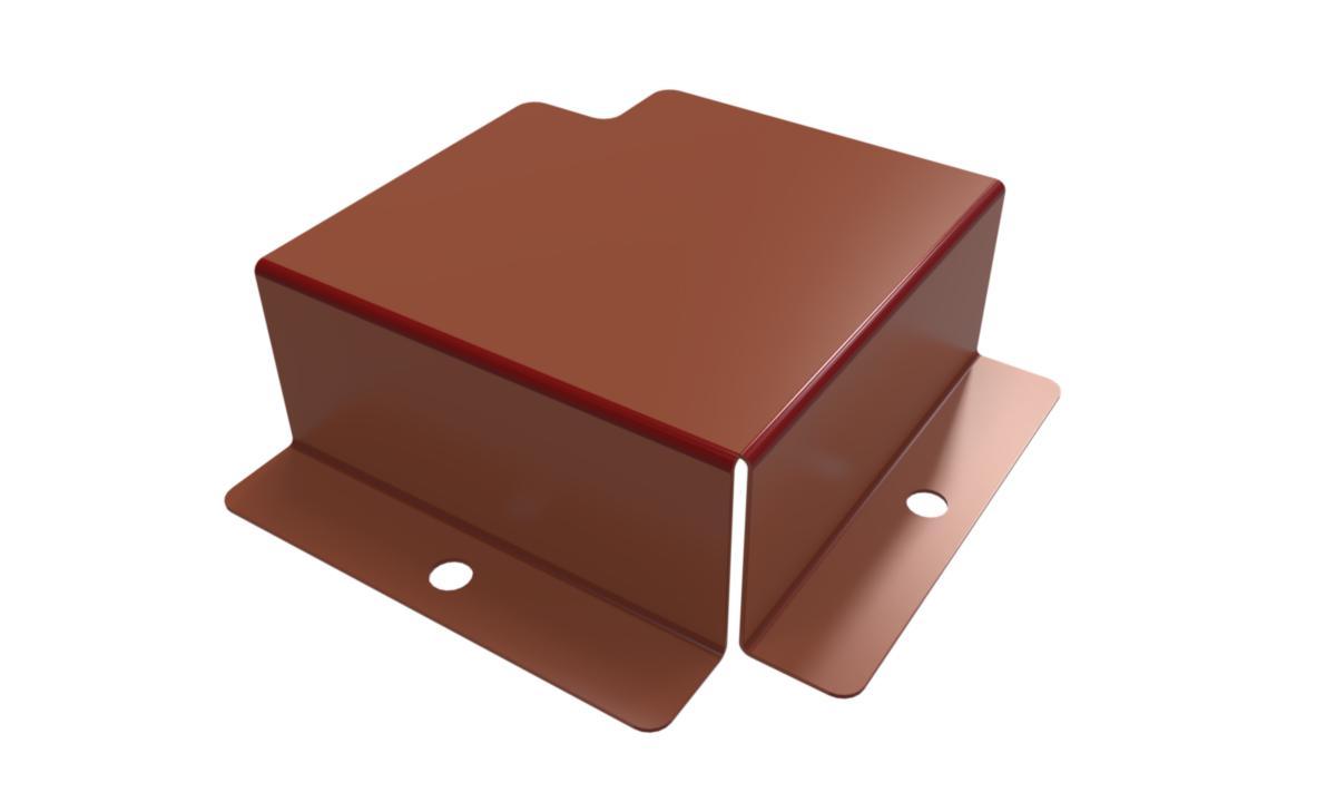 Corner joint for cable protection - Joint Cable Connection Red