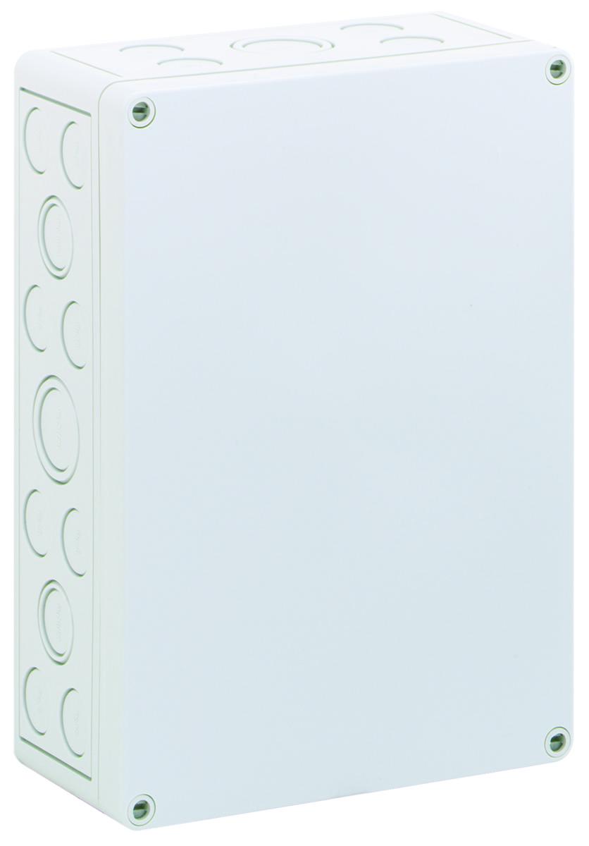 Apparatlåda TK-PC, IP66. Grått lock / Metrisk - KAPSLING TK PC 2518-9-M TK PC 2518-9-M