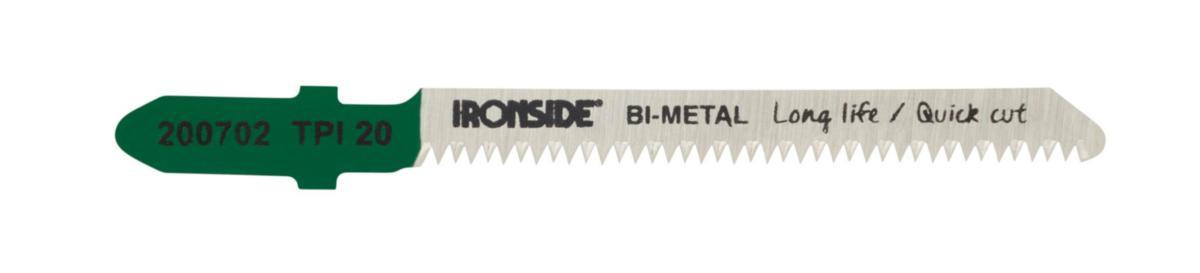 Sticksågblad Ironside T101AOF - STICKSÅGSBLAD IRONSIDE T101AOF C-HW 76X6,1X1.27MM 5ST 200702